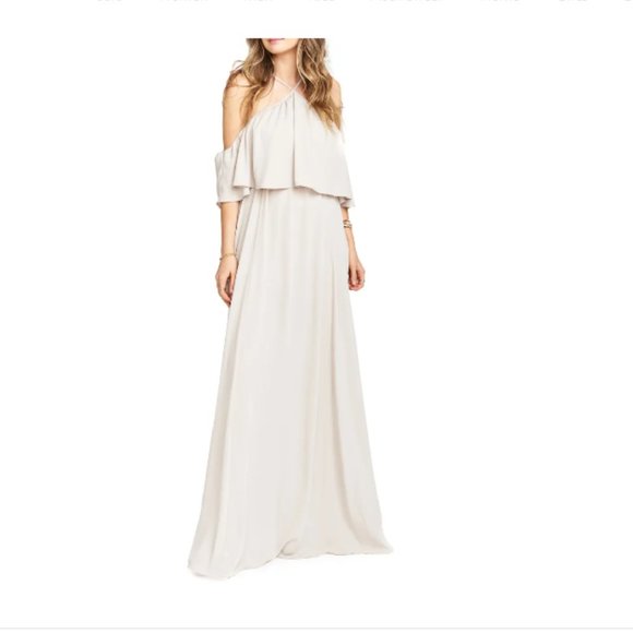 SHOW ME YOUR MUMU Rebecca Off the Shoulder Gown - Picture 3 of 12